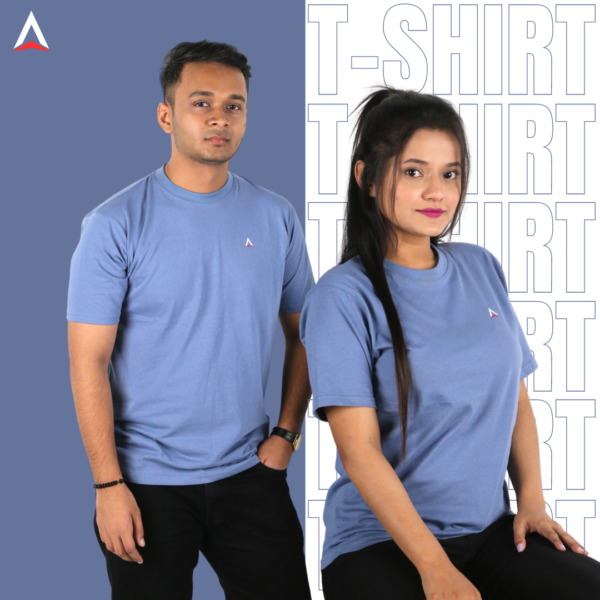 Premium Blank T-shirt – Sky